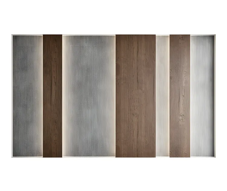 Decorative wall panel set 8