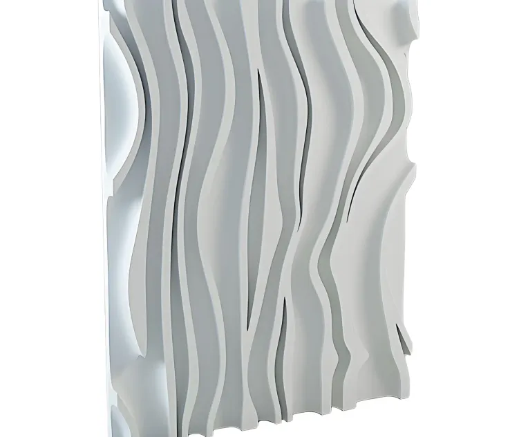 Gypsum panel from art relief 2