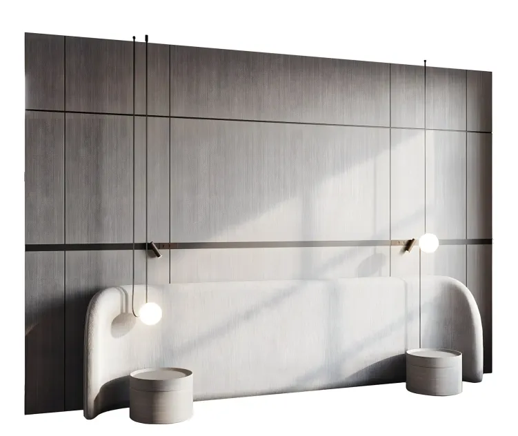 Headboard wall panel