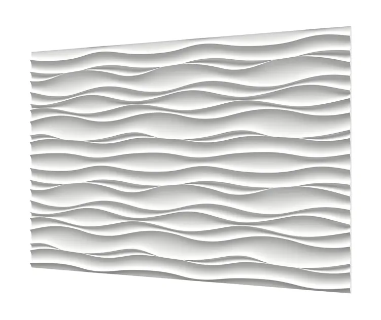 Plaster panel wave atlantic