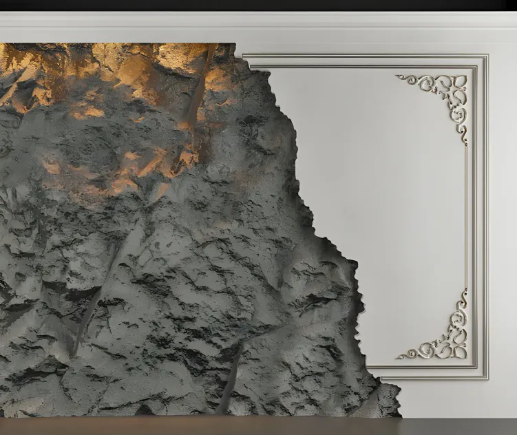 Stone wall panel