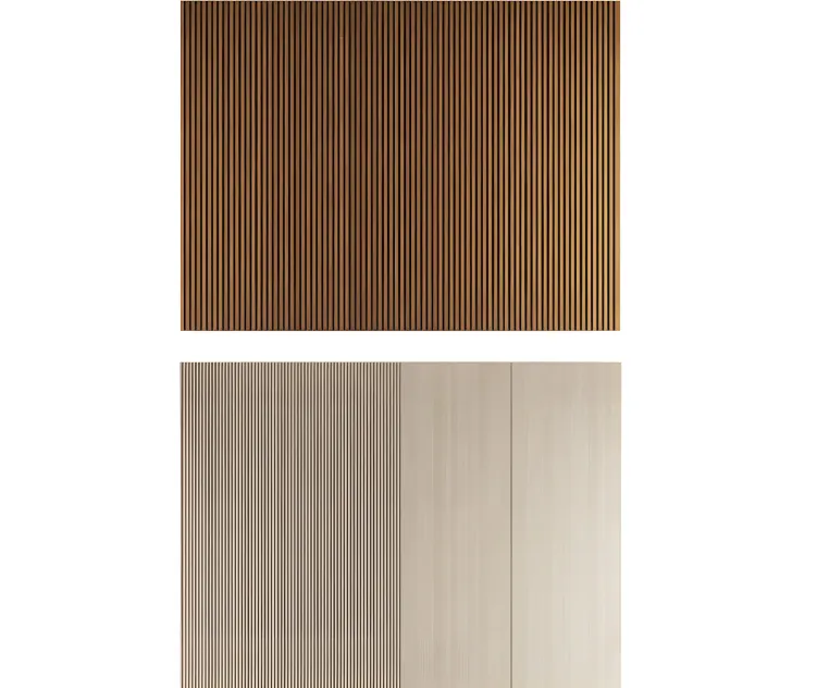 Wood panels set