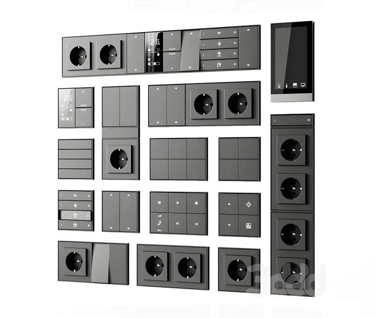 Ekinex sockets switches