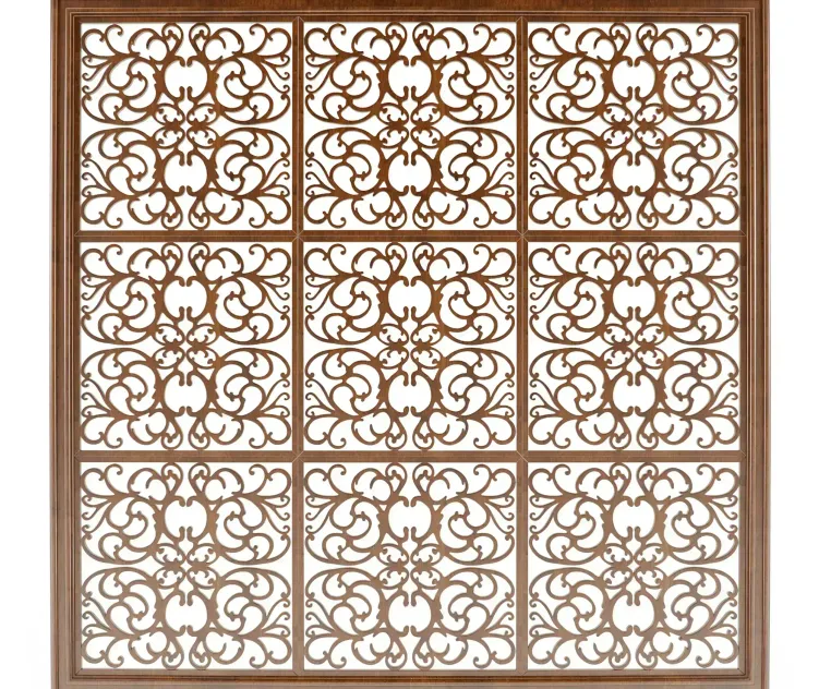 Carved panel from the groups