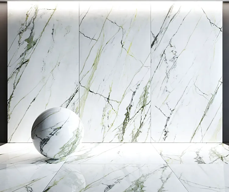 Ceramic tiles urbatek porcelanosa xlight calacatta green