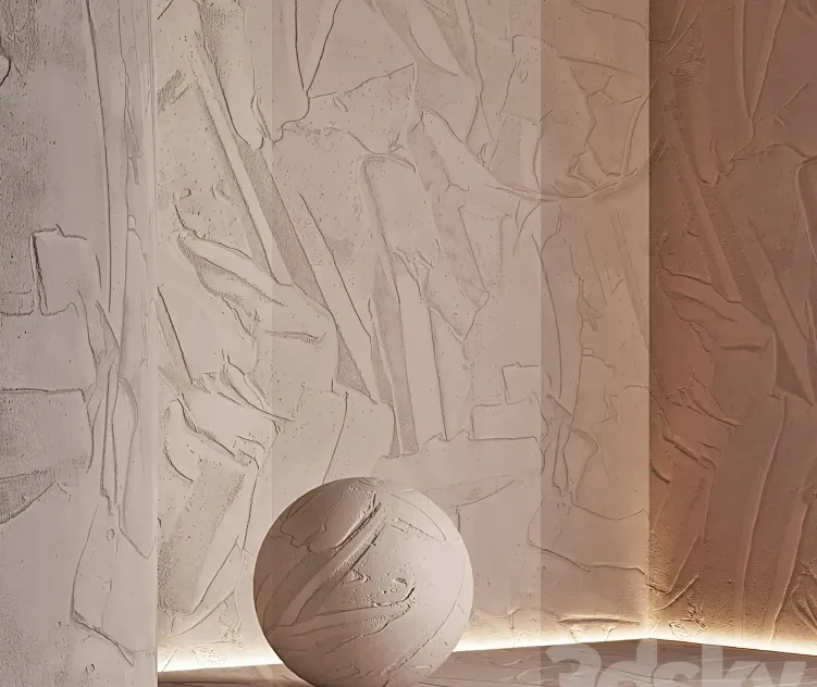 Decorative plaster set