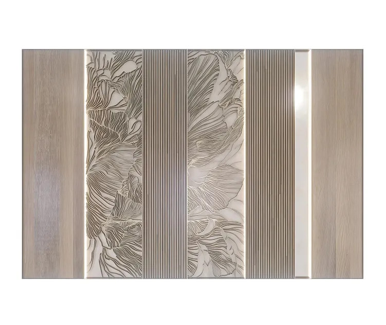 Decorative wall fi