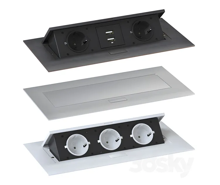 Gtv recessed outlets