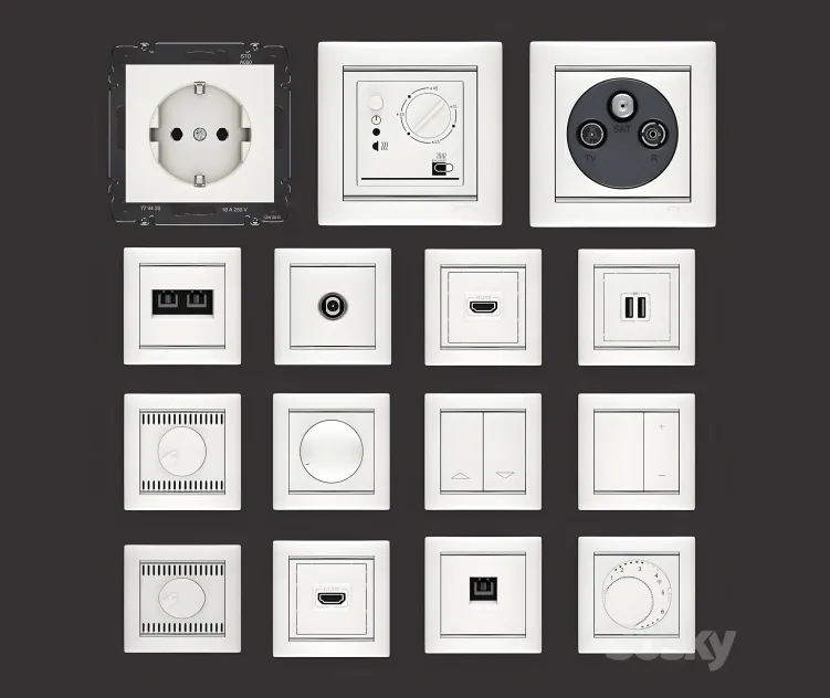 Sockets legrand valena