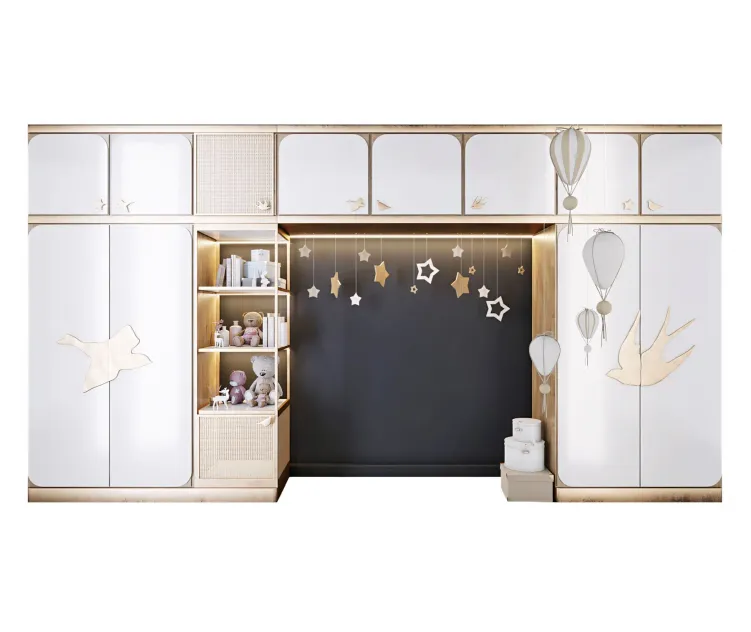 Wardrobe for kids room