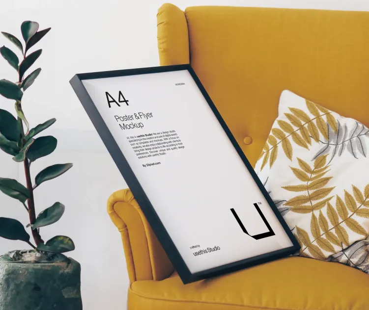 A4 Poster Wiht Frame