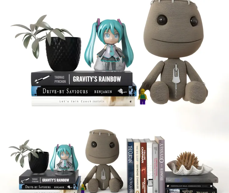 Shelf decoration