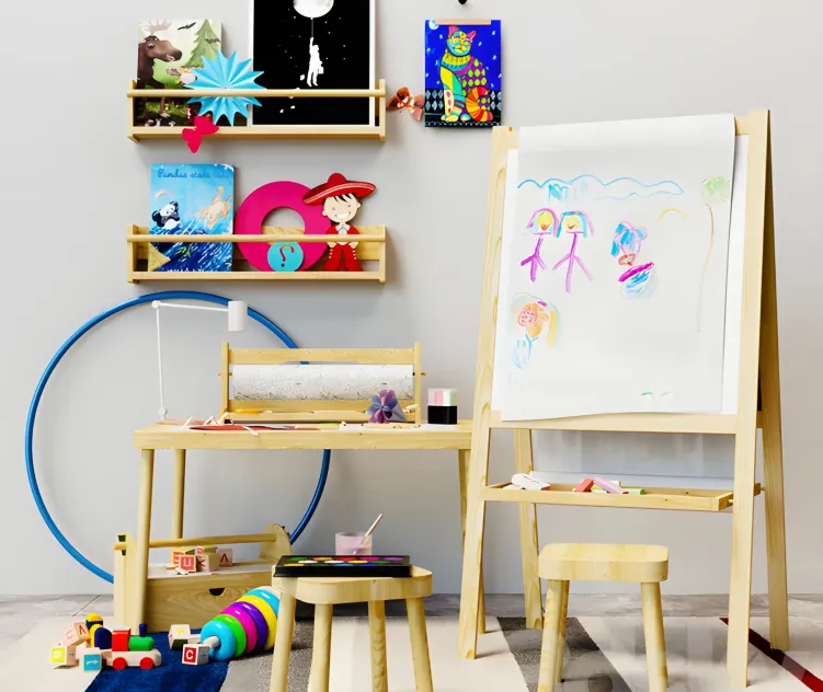 Childrens decor easel ikea