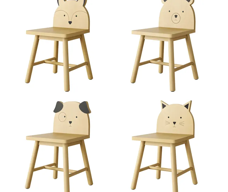 Crate Barrel Animal Kids Chair