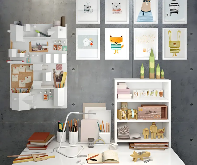 Decorative set of stationery