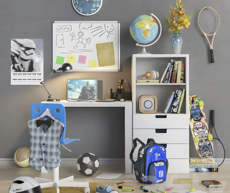 Furniture accessories for the children s room back to school