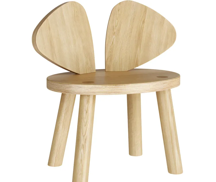 Mouse chair oak years by nofred