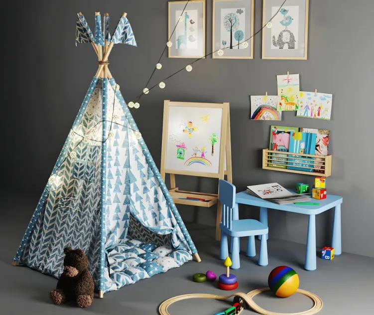 Children tent tepee