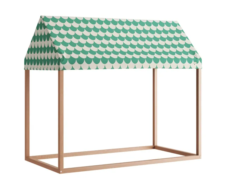 Ibiza home hut xx green scales by nobodinoz