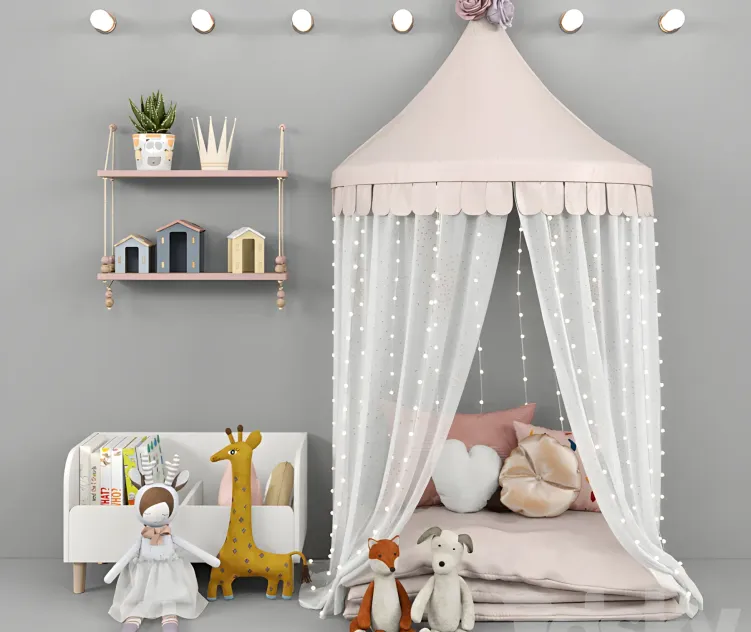 Tent decor for children