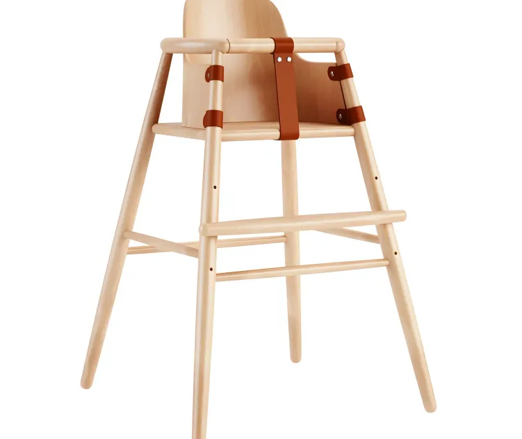 Nd high chair baby seat with backrest by carl hansen
