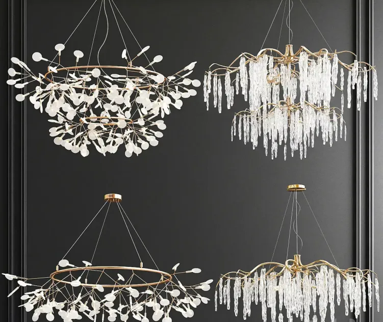 Four Exclusive Chandelier Collection