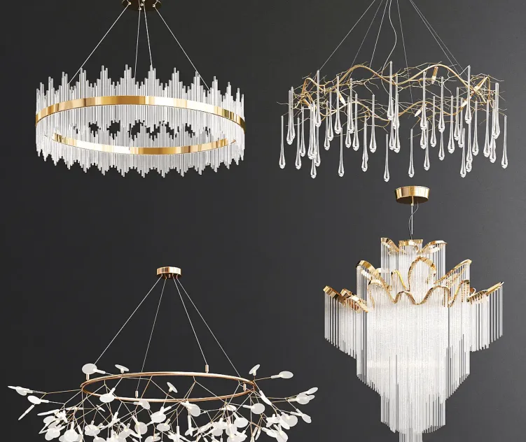Four Exclusive Chandelier Collection 3