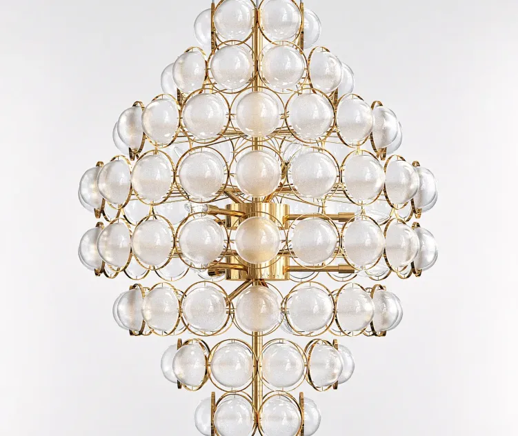 Unique Statement Tiered Chandelier