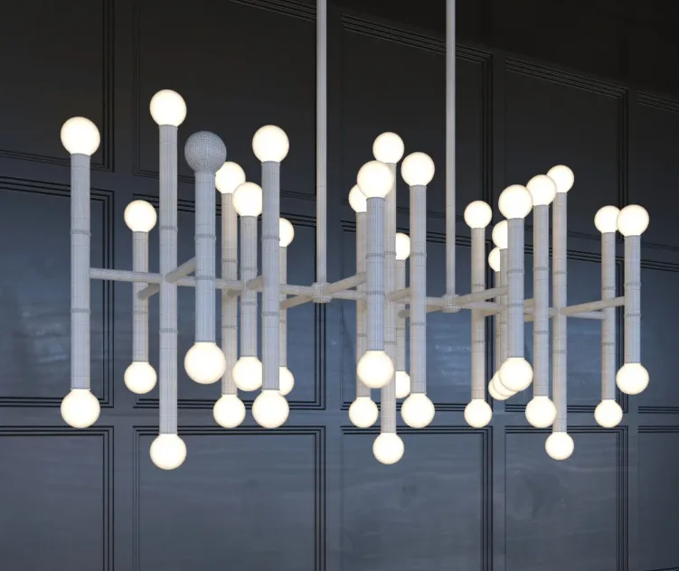 MEURICE RECTANGLE CHANDELIER