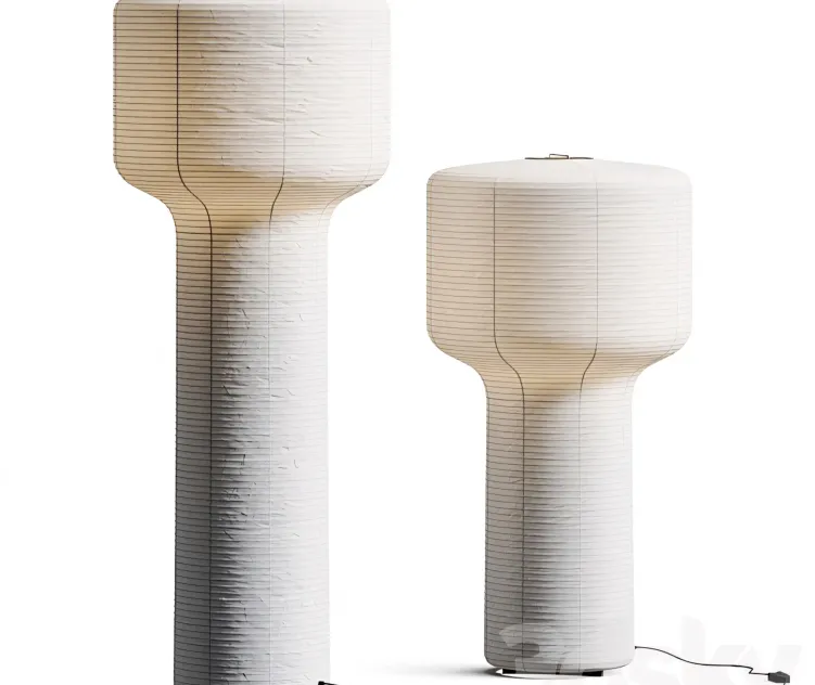 Time Style Tourou Floor Lamps