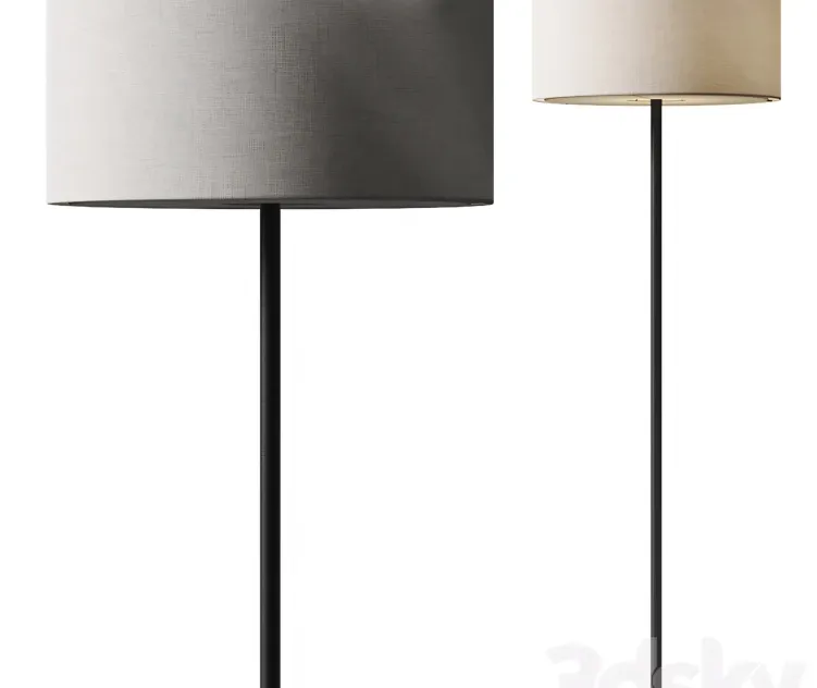 Zara Home Wooden Body Floor Lamp