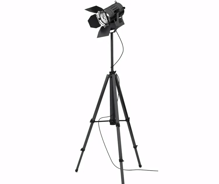 Spotlight on the tripod