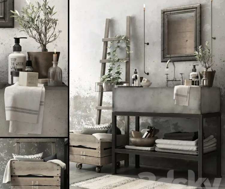 BATHROOM SET DECOR