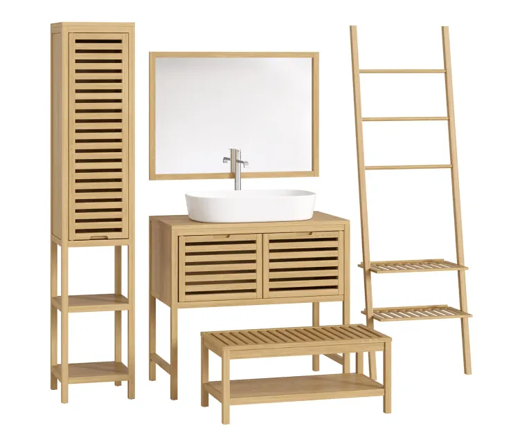 Haumea La redoute Bathroom furniture set