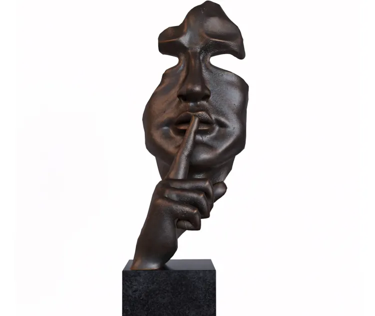 Sculpture Bronze Mask