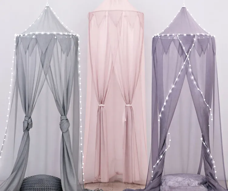 RH Cotton Voile Play Canopy