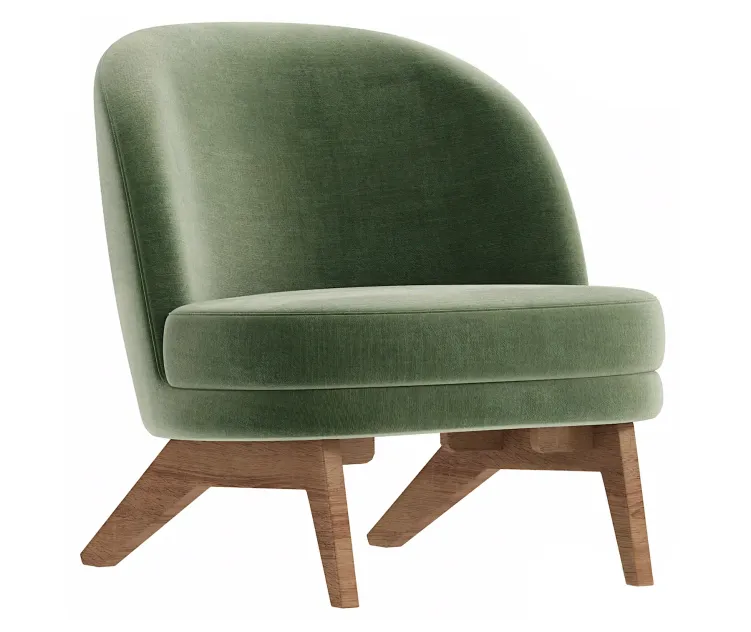 Armchair Pyle Cozy White