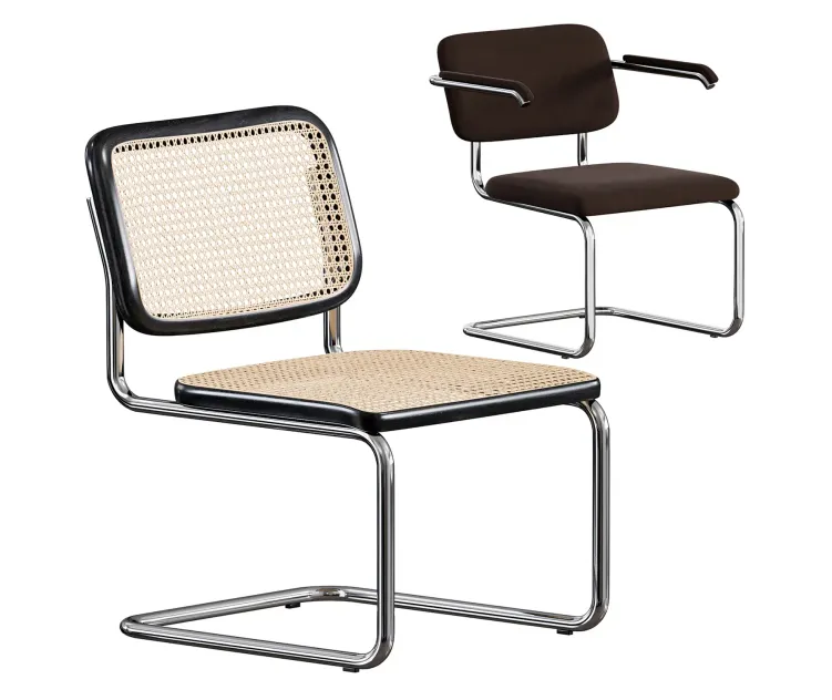 Knoll Cesca Chair Cane Seat Back