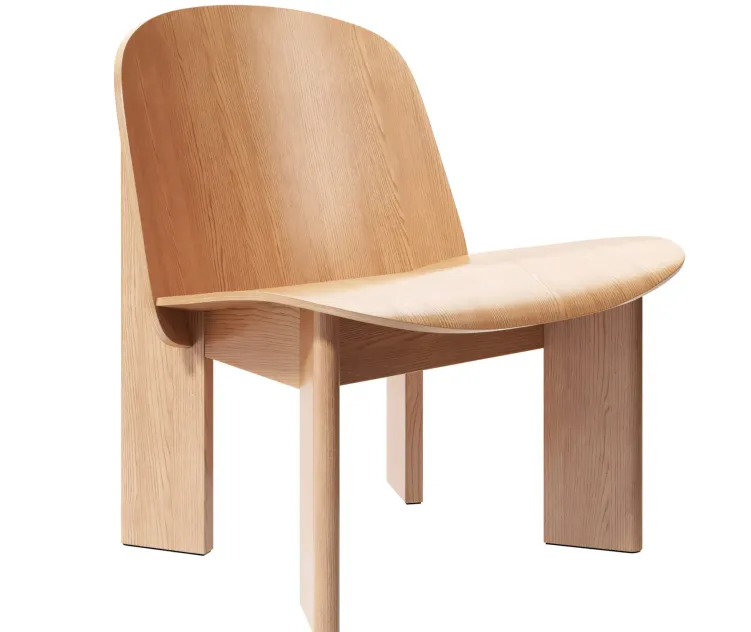 Chisel Lounge Chair by Hay