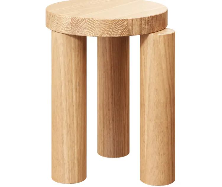 Offset Stool by Resident