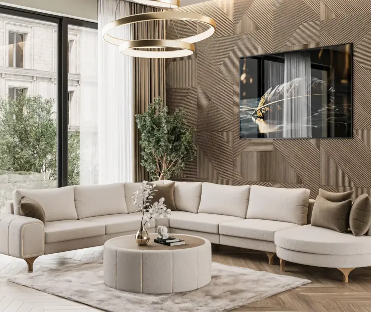 Lion UG Modern classic furniture corner sofa