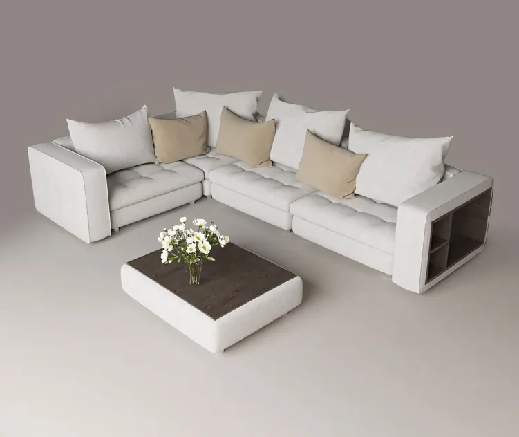 Modular sofas corner