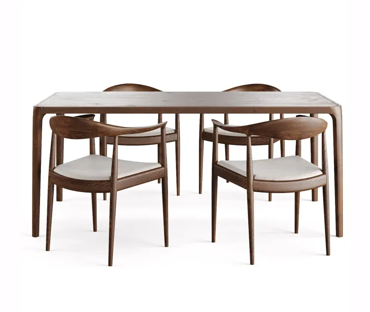 Kasauri table Shomba chair isan