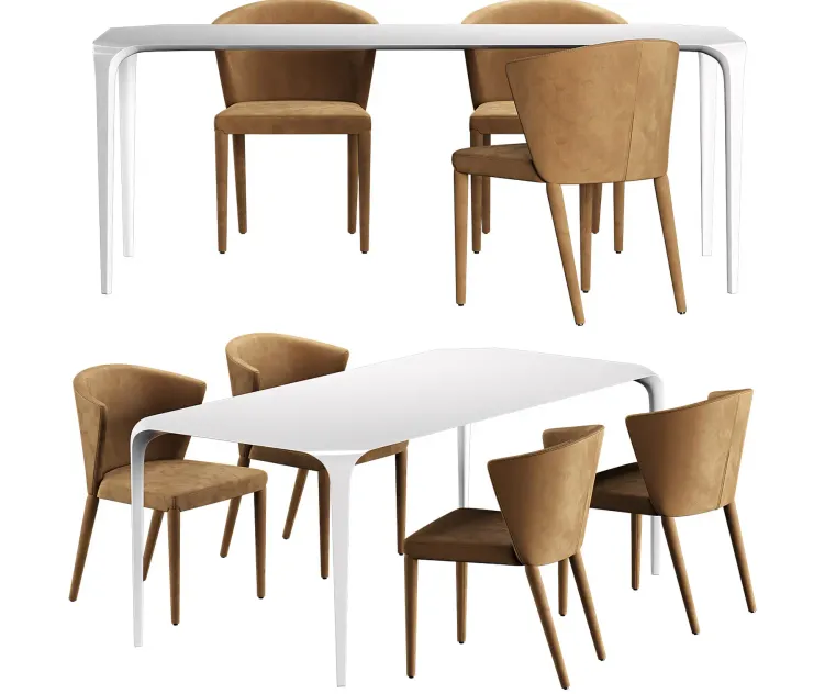 Link Table Chair Calligaris Amelie