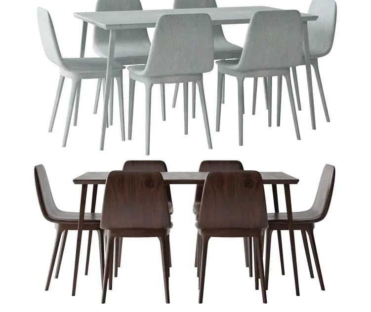 LISABO Table ODGER Chair ikea