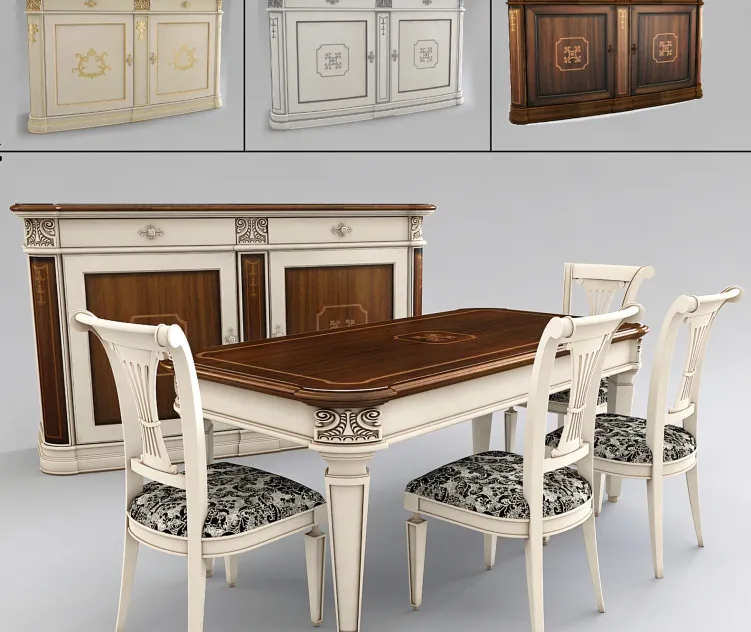 Lubiex olimpia table chairs