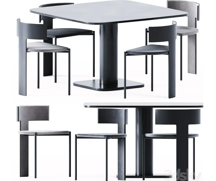 Matera Tao Table Chair Zefir by Baxter 2
