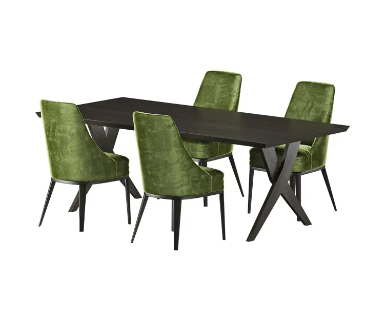 Softhouse Crossing table Softhouse Flavia chair