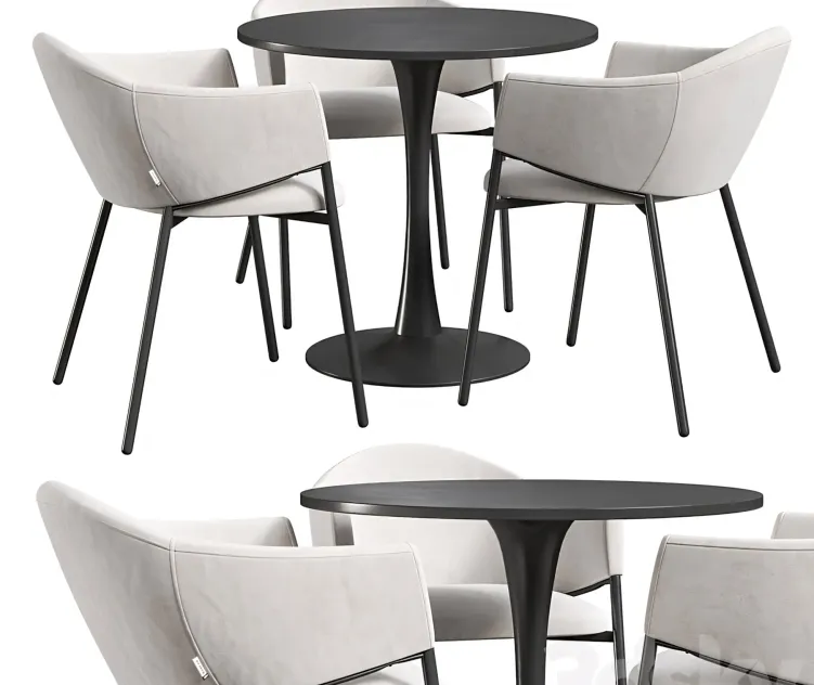 Tulip Eliza Table Chairs Divan