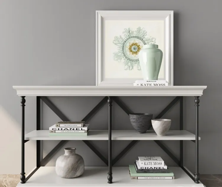 Parisian Cornice Console